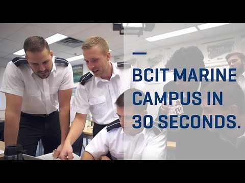 BCIT Marine Campus tour in 30 seconds