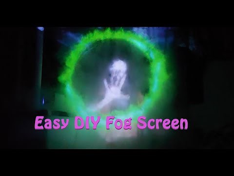 Easy DIY Fog Screen