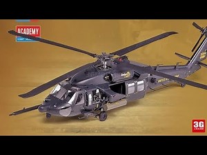 AH-60L DAP BLACK HAWK ACADEMY 1/35 (UNBOXING)