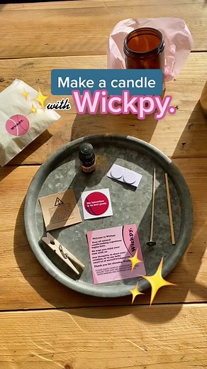 Learn to make a soy candle scented with pure essential oils. 🌿 ✨ #fyp #foryou #learntok #crafttok #diytok #candletok #smallbusinesstok