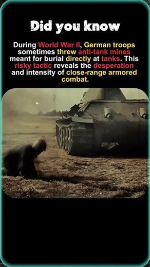 WWII Soldiers Used Mines Like Grenades