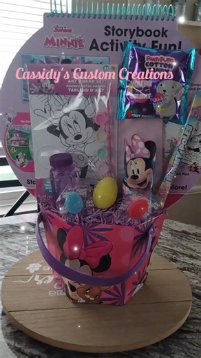 I just designed my first basket of Easter season 2026. 🐰🩷☺️