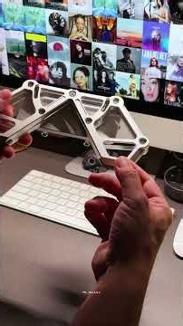 ⚙️🖥️Modular CNC Aluminum Monitor Riser｜Build Your Dream Tech Workspace #peakzooc #desksetup