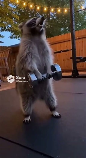 Raccoon Gym Heist 🦝🏋️ | Faux Realms