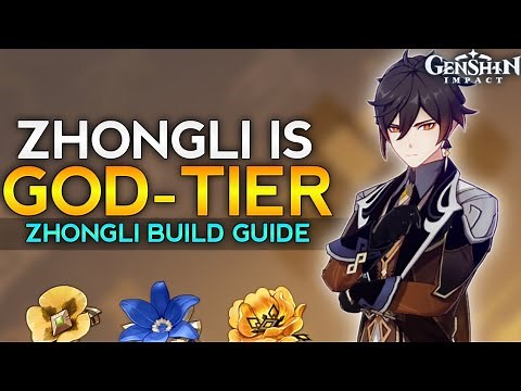 ZHONGLI GUIDE *UPDATED* for 4.0 Rerun - Abilities, Artifacts, Weapons, Teams | Genshin Impact