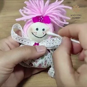 207K views · 354 reactions | Naughty doll fun from a piece of unnecessary fabric #Naughtydollfun #makingdoll #diyminidoll #fabricdoll #easydiy #recycling #diy #craft #handmade #craftmania #craftsfromwaste | Knitting Hobby | Facebook