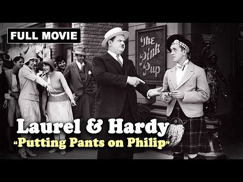 Laurel & Hardy | "Putting Pants on Philip" (1927) | Full Movie