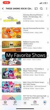 [10 DAYS] My Favorite Shows List.