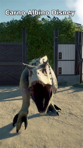 Buaya Albino VS Carno Albino Disney #dinosaur #jurassicworld #jwe2 #jurassicpark