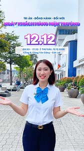 🎉 SẴN SÀNG KHÁM PHÁ HOẠT ĐỘNG HOT & QUÀ TẶNG SIÊU HẤP DẪN TẠI SỰ KIỆN KHHT 12/12? 📍 Cổng B – Cảng Tân Cảng Cát Lái ⏰ 08:30 – 17:30 | 12/12/2025 📌 Link đăng ký: https://forms.gle/DFVQeFZ3nTpLCWPbA Bạn đã chuẩn bị cho một ngày TRẢI NGHIỆM - GIAO LƯU - NHẬN QUÀ cùng Tân Cảng Sài Gòn chưa? 🔥 Hoạt động nổi bật trong sự kiện: ✅ Check in - Nhận số may mắn 🎳 Gian hàng trò chơi với các phần quà hấp dẫn 🔎 Cuộc thi Đi tìm chuyên gia ePort 🎤 Đối thoại Chất lượng dịch vụ 🎁 Quay số may mắn với quà siê
