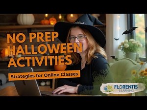 Fun & Easy Halloween ESL Lesson Ideas 🎃 | 4 No Prep Activities for Online English Teachers