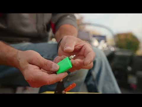 Lights On Planer Boards so You Can See Them at Night