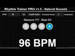 Metronome 96 BPM