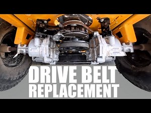 Cub Cadet ZT1 Ultima transmission belt replacement