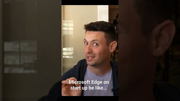 Microsoft Edge when you get a new computer #edge #microsoft