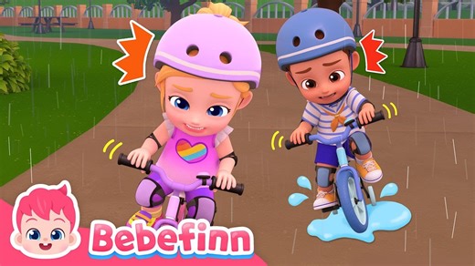 Whenever you ride a bike, there are some promises we need to keep 🚲🩷 | Bebefinn
