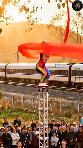 😱🔥 Train Ke Paas Khatarnaak Performance!//#WowPerformance #MindBlowing #ViralReels