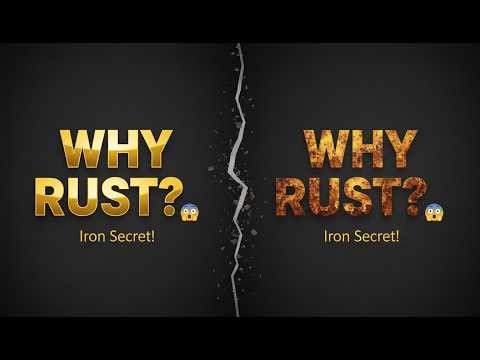 Why Iron Rusts? 😳 | Science Behind Rusting Explained