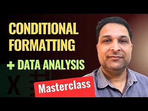 Conditional Formatting + Data Analysis = MAGIC! Full Masterclass in Hindi 🚀