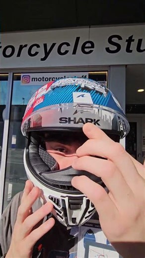 Shark Spartan RS Byhron White Helmet (Spinner Video) Biggest Shark Helmet Dealer in Australia 🇦🇺