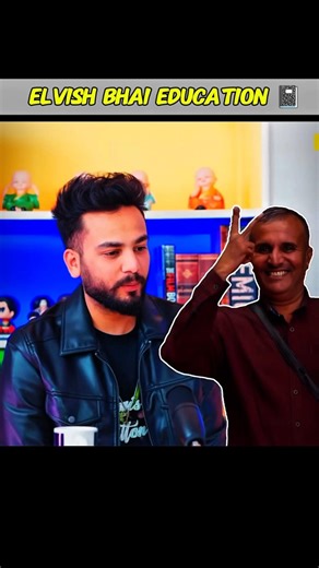 Elvish yadav education 📓 #elvishyadav #bharti #harshlimbachiya #podcast