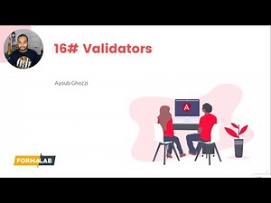 #16 Validators | Get Started With Angular 9 in Arabic
