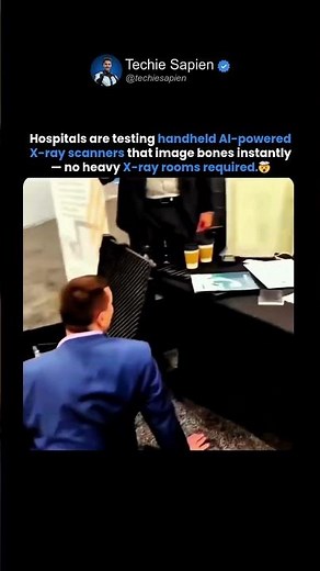 Handheld AI X-Ray Scanner Could Replace X-Ray Rooms 🤯
