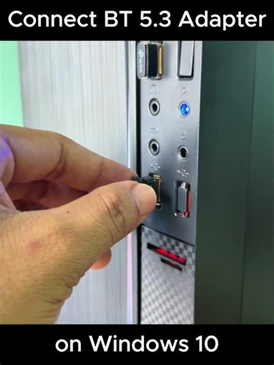 install BT 5 3 wireless adapter on windows 10