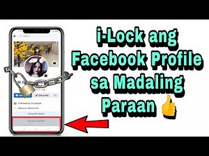 Paano i Lock ang Facebook Account sa Madaling Paraan