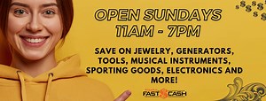 2.1K views | Open 7 days a week, 11AM to 7PM. WHY PAY MORE? Stop by today for the best deals in town! Alaska Fast Cash - Anchorage, Alaska Family Owned! (907) 771-7970 alaskafastcash.com | Alaska Fast Cash Tudor Anchorage | Facebook