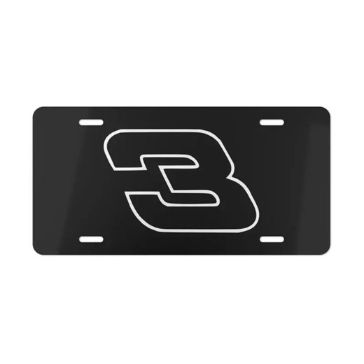 Dale Earnhardt 3 Black License Plate, Hunting Mom Car Accessories, Vanity - Lightweight Aluminum, Pre-drilled Holes, Easy Installation - Etsy