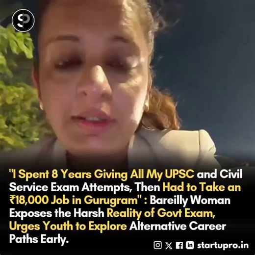 The failure she's describing is the rule and not the exception. Around 1 million people register for CSE every year, 500,000 to 600,000 actually show up for prelims, and the entire funnel ends in under a thousand selections, of which maybe a few hundred are the IAS/IPS/IFS posts people are fantasising about on day one.That's the arithmetic the coaching wallahs keep off the slide, because their whole dhandho grift runs on telling you 95% aren't serious candidates so you're only really fighting th