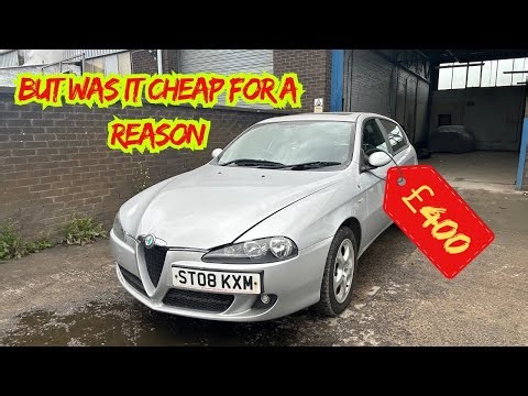 I BUY A CHEAP ALFA ROMEO 147 FOR JUST £400, BUT WAS IT CHEAP FOR A REASON
