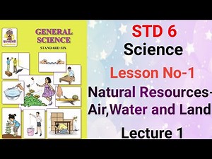 @swatisclasses std-6 science Lesson no.1. Natural resources-Air, Water and land (Lecture 1)