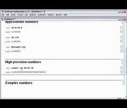 Basics of Numeric Computation