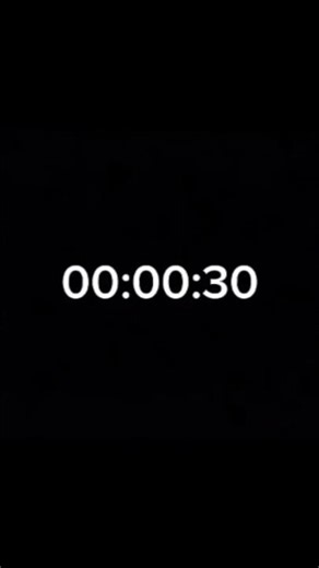30 Second Countdown Timer