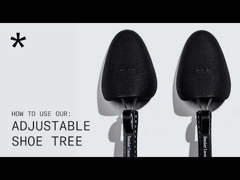 How To Use Our Shoe Tree | Sneaker Laundry
