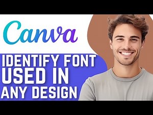 How to IDENTIFY FONTS Used in ANY Design with Canva ( step by step)