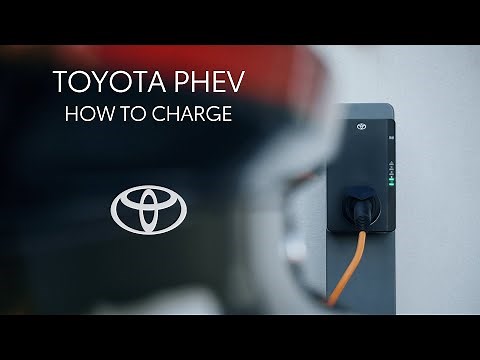 Toyota PHEV or Plug-In Hybrid : How to charge your Toyota vehicle