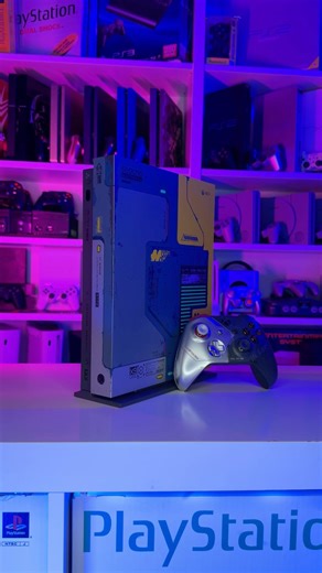 Xbox One X Cyberpunk 2077 Limited Edition Startup