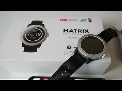 MATRIX POWERWATCH - Fitness Smartwatch Powered By Body Heat