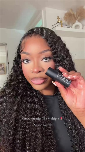 testing out nars the multiple stick! i definitely need more shade💄. thank you @NARS Cosmetics #narsissist #narscosmetics #narsthemutiple #narsblush #blush