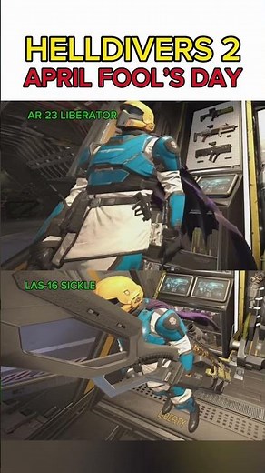 Equip These Weapons To See Arrowheads April Fools' Prank - Helldivers 2