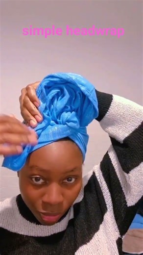 Simple gele tutorial