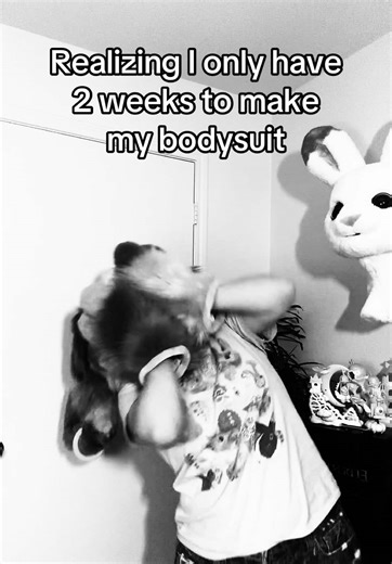 And a full time job 🫠 #furry #furrycommunity #fursuitmaker #fursuiter #furryartist
