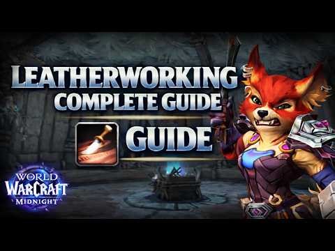 Leatherworking 1-100 in Midnight FAST | Best Specs for Maximum Gold Making