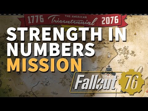 Strength in Numbers Fallout 76 Quest