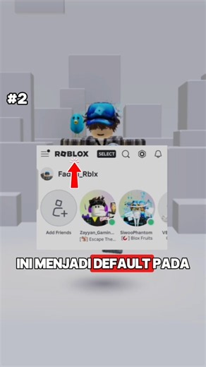 Tutorial Mengubah Tampilan Tema Roblox Klasik Menjadi Default Di Roblox! - Part 2 | #robloxclassic