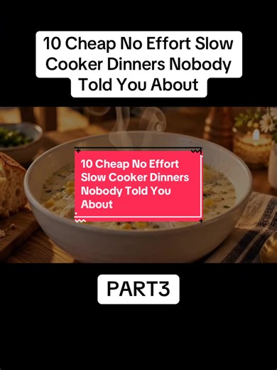 10 Cheap No Effort Slow Cooker Dinners Nobody Told You About |PART3 #slowcooker #crockpotmeals #easydinner #budgetmeals #mealprep