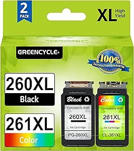 Compatible Tr8620a Ink Cartridge Replacement for Canon PGI-280XXL CLI-281XXL 280XXL 281XXL to use with Pixma TR8520 TR8620a TR8620 TS702a TS9520 TS9521C TR8520 TS6220 TS6320 TS8220 (5 Pack)